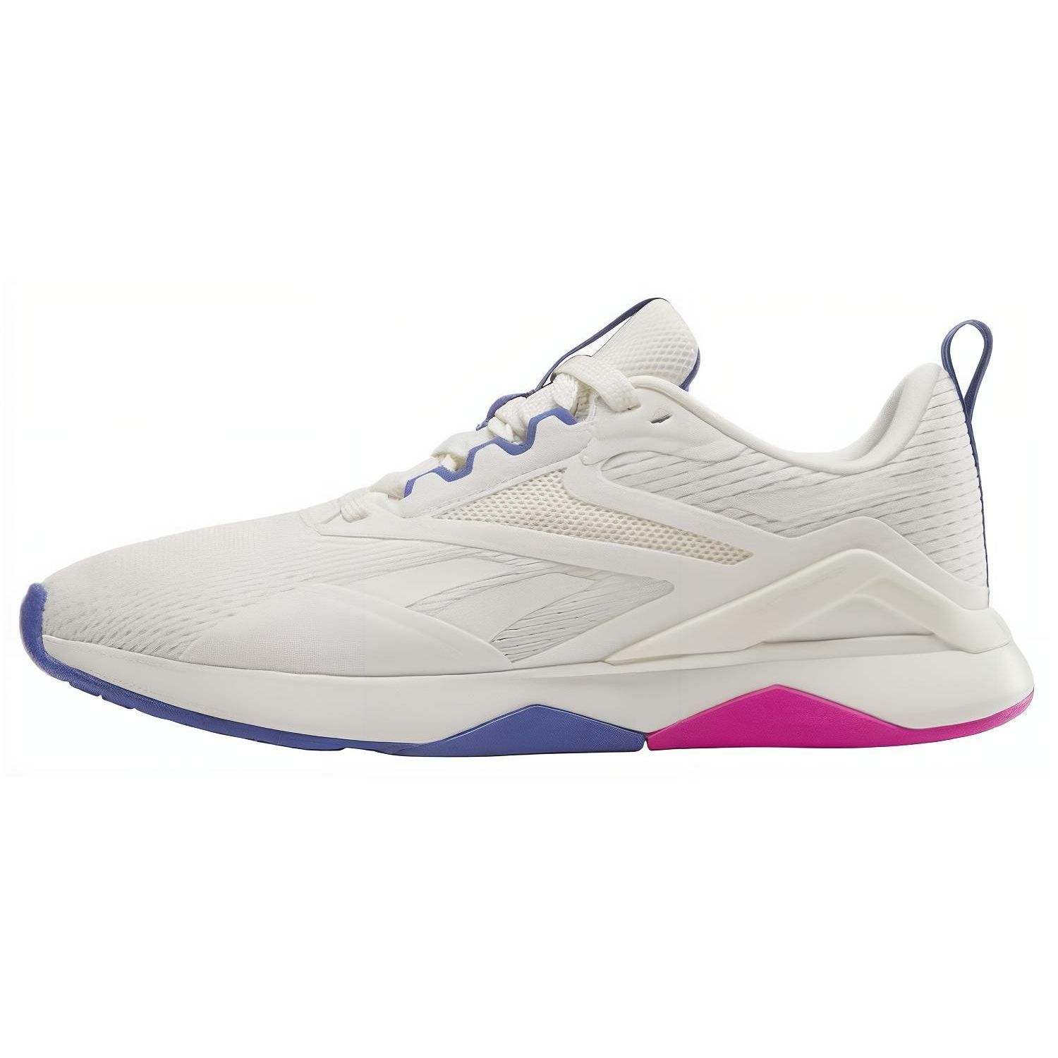 

Reebok NanoFlex TR 2.0 Chalk Step Purple Женские кроссовки Cream Laser-Pink 100074543 39