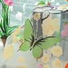Rod Pocket New Beautiful Window Curtain Large Butterfly Print Screens