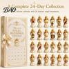 Festive Decoration for Home 2026 Nutcracker Advent Calendar, 24-Day Acrylic Ornament Set with Classic Party Favors Children Soldier Figures, Christmas