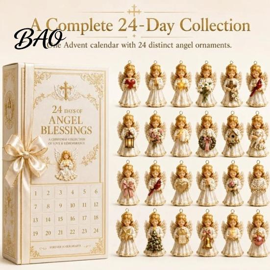 Festive Decoration for Home 2026 Nutcracker Advent Calendar, 24-Day Acrylic Ornament Set with Classic Party Favors Children Soldier Figures, Christmas