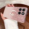 Anti-scratch Phone Case For Motorola Edge 70 Fusion Jelly Clear TPU Soft Casing Fashionable Lucky Letter Flower Couple Shell