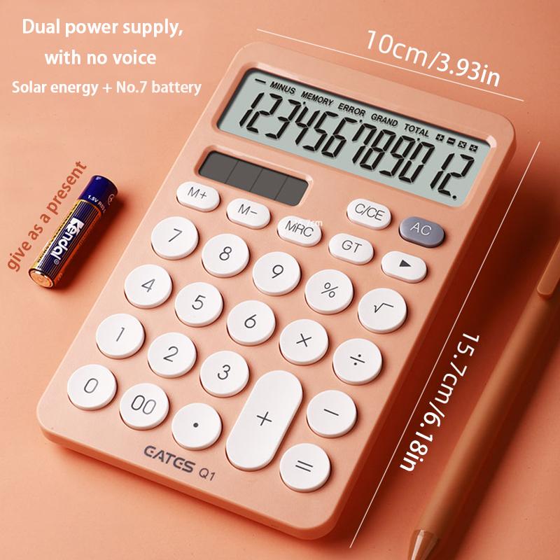 

Солнечная голосовая модель, 12-битный калькулятор, бизнес-студент, финансовый учет, специальный большой ключ, многофункциональный портативный