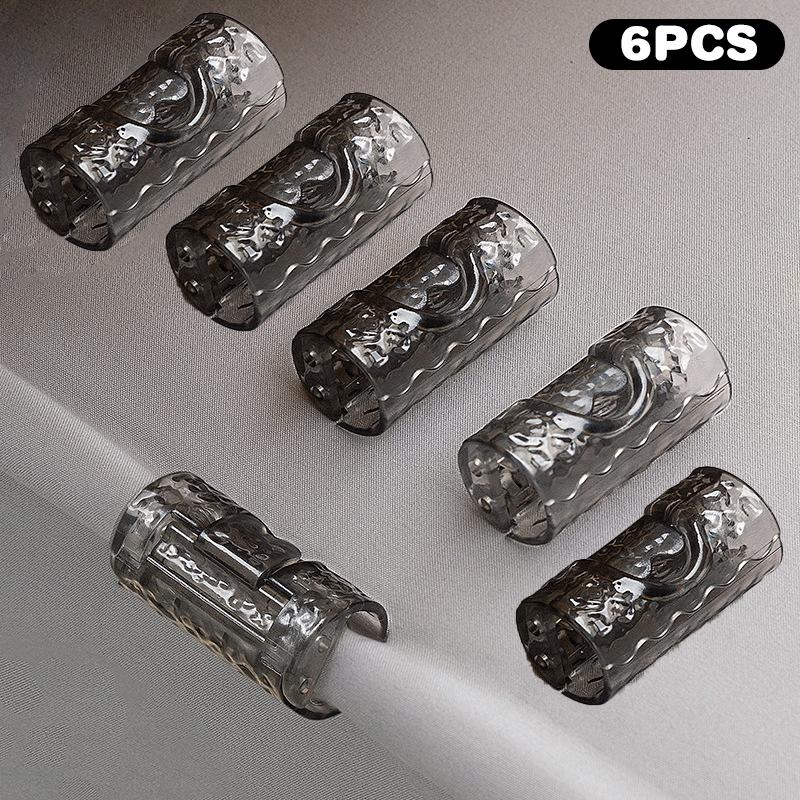 3/6PCS Needle-free Reusable Bed Sheet Grippers Invisible Non-Slip Fasteners Blanket Mattresses Clips Clothes Snack Photo Clips