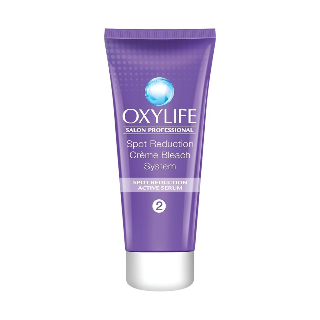 Oxylife Salon Professional Spot Reduction Creme Bleach 345g | Gentle Skin Lightening With Oxysphere Technology | Reduces Dark Spots