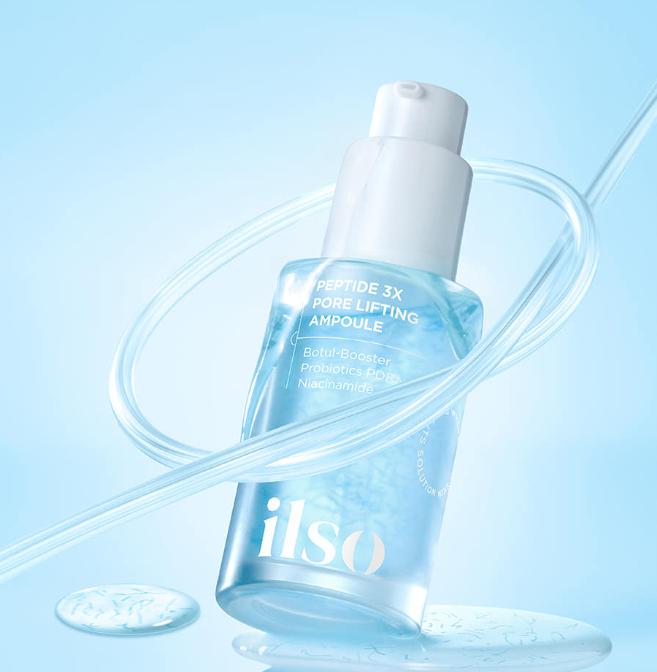 ILSO Peptide 3X Pore Tox Firming Ampoule for Elastic & Smooth Skin 30ml