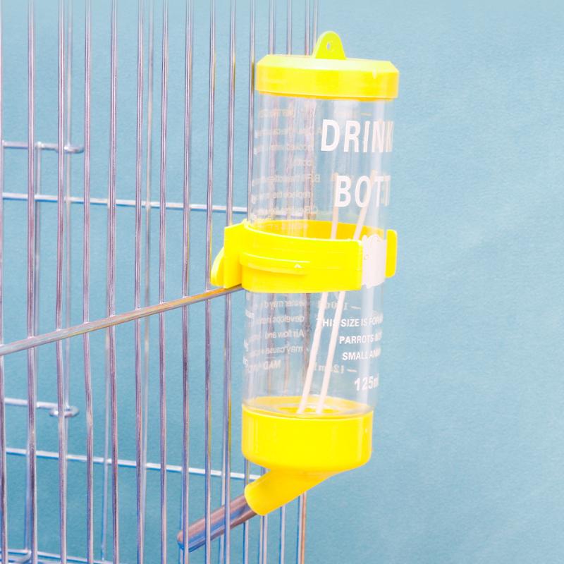 Hamster Small Pets Water Drinking Bottle Plastic Rat Pet Dispenser Feeder Cage Hangable Water Bottle Pet Drinking Fountain