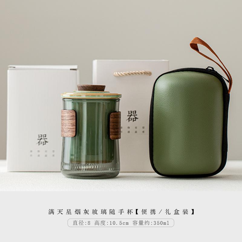 Teachers' Day Gift Glass Casual Cup Personal Special Brewing Teapot Teacup Set Office Gift