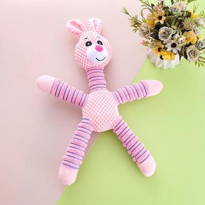 Bunny Dog Toy Funny Dog Chew Toy Portable Pet Supplies Soft Puppy Tooth Cleaning Tool For Domestic Animals