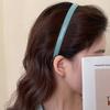 2pc Cute Korean Colorful Solid Hairband Women Headband Girls Hoop for Daily Holiday Party Headwear Washface Hair Accessories