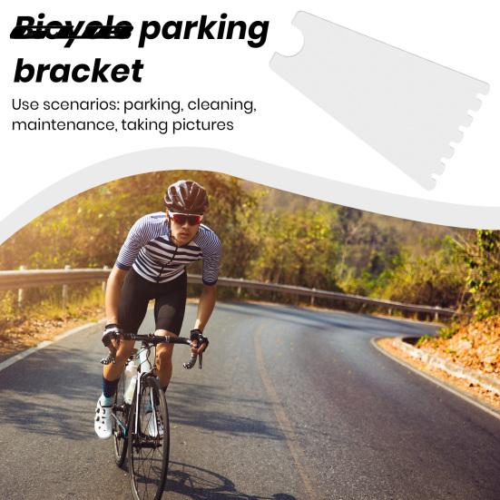 Bike Kickstand Mountain Road Bike Transparent Display Stand Bike Folding Bike Parking Stand Cycling Supply