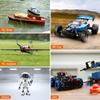 Two 17G Digital Servos, Waterproof, High Torque, Plastic Gear, Analog Servo, Low Noise, for 114 and 116 Scale RC Cars, Tanks, Boats, Models,