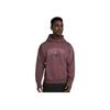 Nike Solo Swoosh Fleece Pullover Letter Long Sleeve Sweatshirt Men Sweatshirt Burgundy HJ2230-652