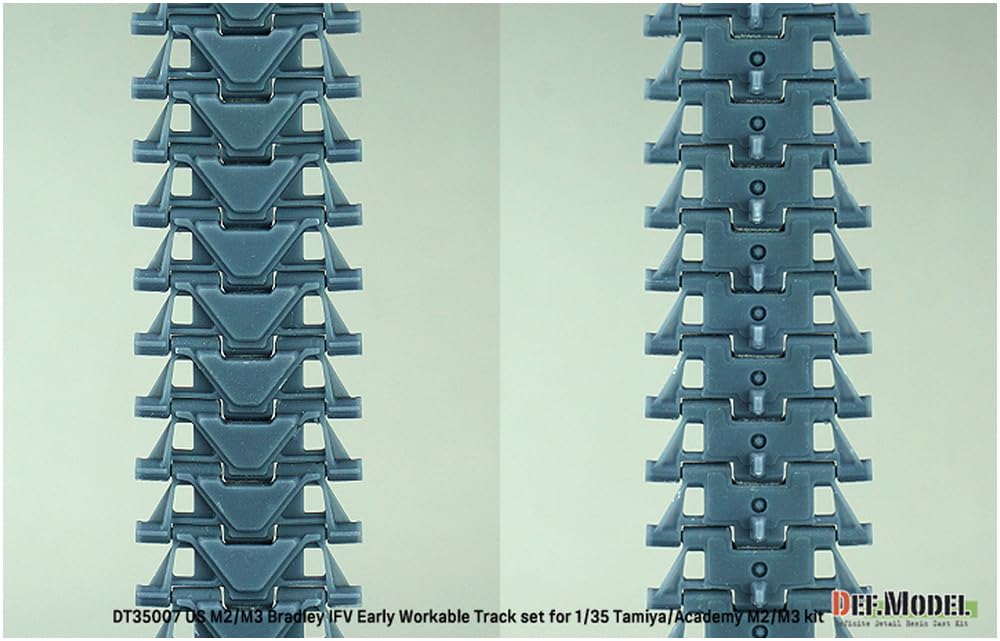 Differential Model Current American Bradley Infantry Fighting Vehicle Movable Track Set Early Type Tamiya Plastic Model Parts DT35007 DEF.MODEL 1/35