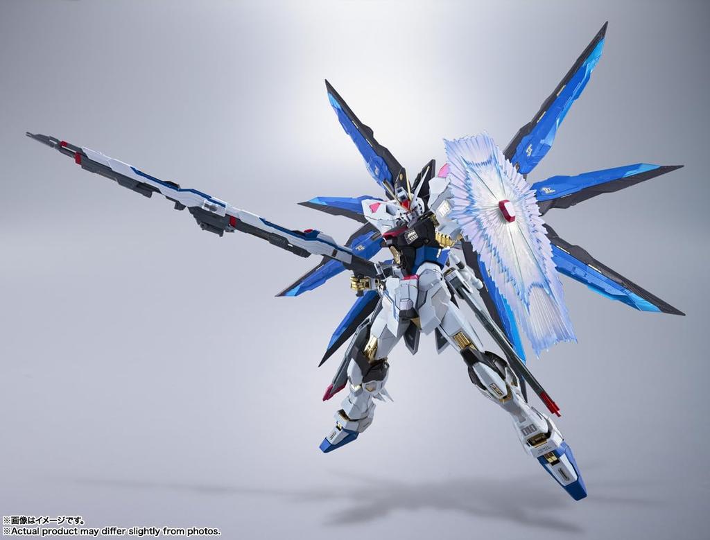 TAMASHII NATIONS METAL BUILD Mobile Suit Gundam SEED DESTINY Strike Freedom Gundam Revival Version 195mm ABS PVC Painted Action Figure Approx. &