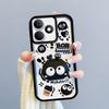 KEYSION Shockproof Case for Realme Note 80 with Lanyard Soft Silicone Cute 3D Cartoon Doll Phone Cover for Realme Note 80
