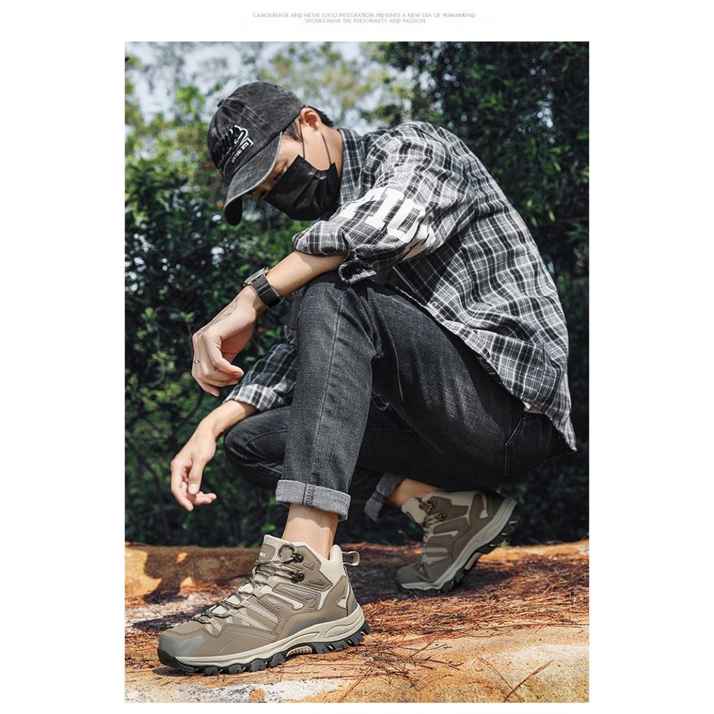 Herren atmungsaktive Wanderschuhe verschleißfeste Outdoor-Sneaker Damen rutschfeste Trekking-Camping-Schuhe Klettersport-Schuhe