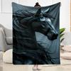 Horse Blanket Durable Comfort Great for Livingroom Couch Picnics for All Occasions Playful Design Suitable for Gifting Relatives and Friends