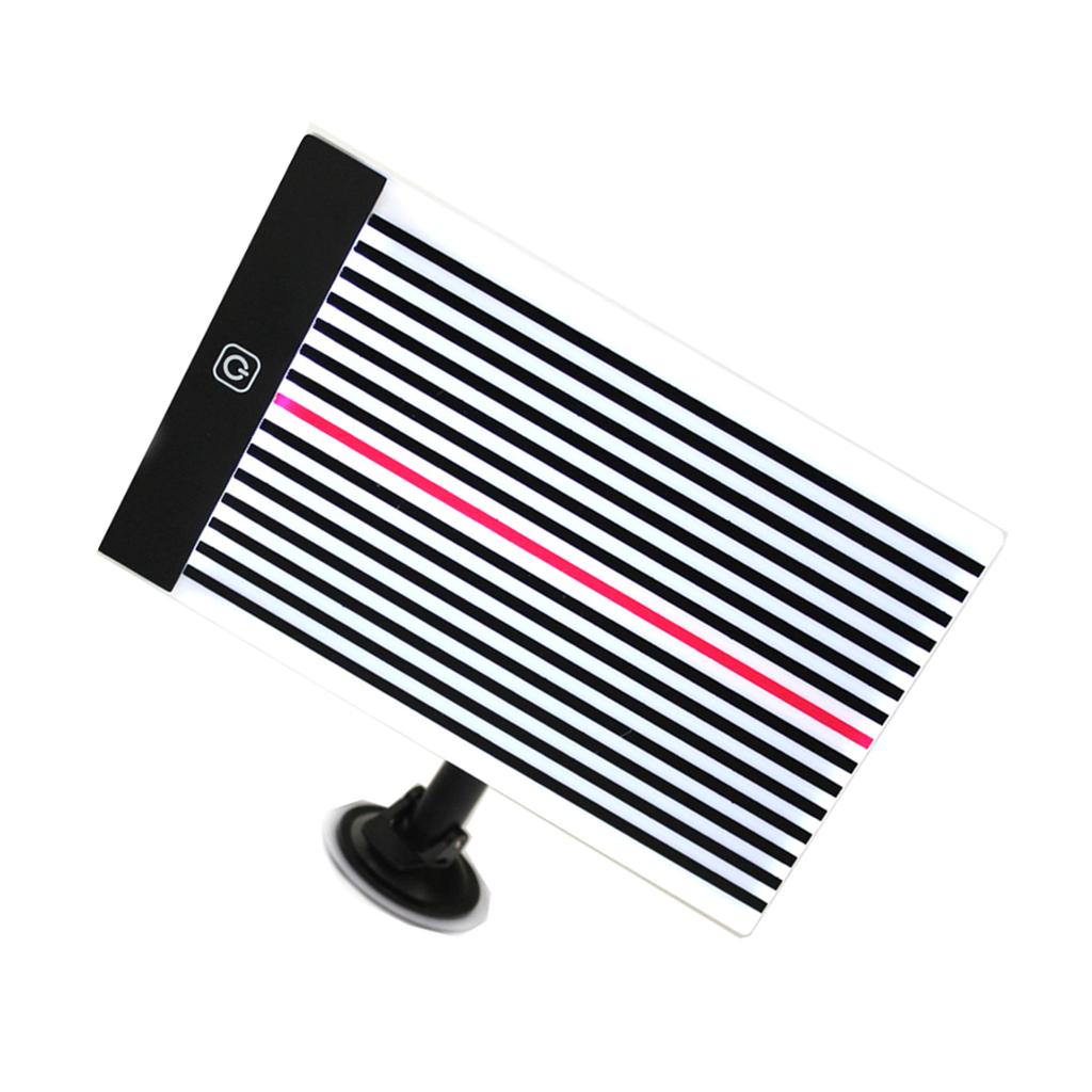 Lackfreie Dellenreparatur Linierte Lichtreflektorplatte Dellenpaneel Tragbar Konzipiert Dellenreparatur Lichtplatte LED für Auto