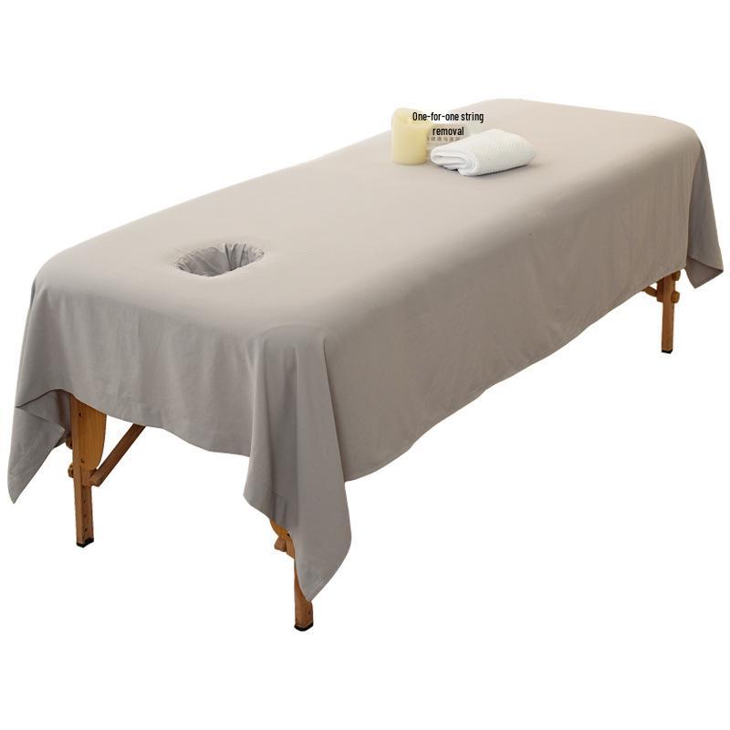 Monet Cotton Massage Therapy Bed Sheets with Hole - Large, Soft & Skin-Friendly for Beauty Salons