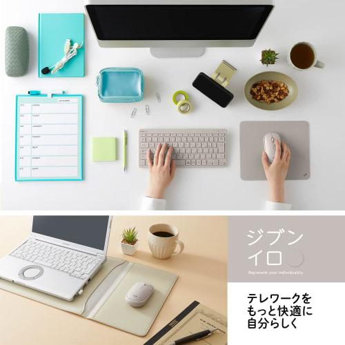 PLUS Mouse Jibuniro Thin Holder Hakobi Mouse Gray TW-MO001 428-831