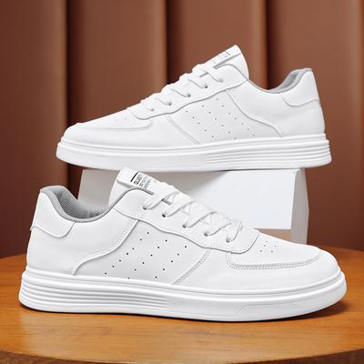 Weiße Sneaker Sommer Herren-Sneaker 2024 Echte Herrenschuhe für Herren Angebot Freizeitsneaker Kostenloser Versand 2024 Schuhwerk Männliche Marke
