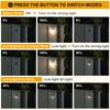 2000LM Solar Outdoor Lights Smart Sensor Wall Lamp Balcony Garden Decoration Outdoor Mood Light Solar Night Decorative Lamp