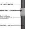 Herr Läder Automatiskt Bälte XXL