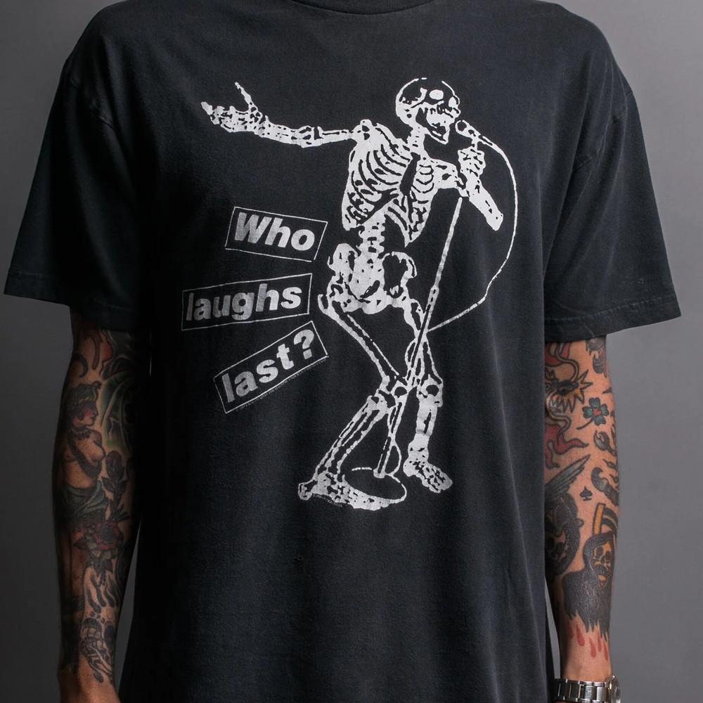 Rage Against The Machine Who Laughs Last Tour black T-shirt Unisex Unisex T-Shirt XL