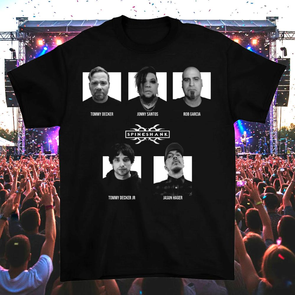 Special SpineShank Band Member Music Ablum Tshirt S to 5XL NZL719 Unisex T-Shirt XXXL