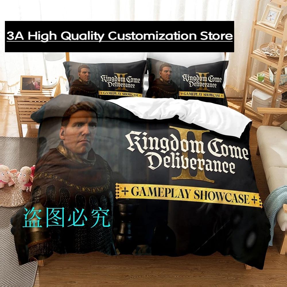 

Comforter Hot Kingdom Come: Deliverance Ii Bedding Set Single Twin Full Queen King Size Bed Set Adult Boys Bedroom s Comforter (quilt)-EU Single(135*200cm)3pcs