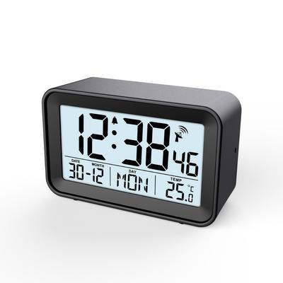 LCD Alarm Clock Simple Indoor Table Clock Temperature and Humidity Clock Wanli Electronic Clock Alarm Radio Clock
