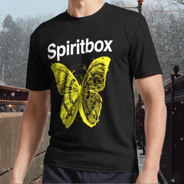Новый spiritbox новый логотип Активная футболка Логотип Мужская футболка смешная размер S до 5XL XXXXL