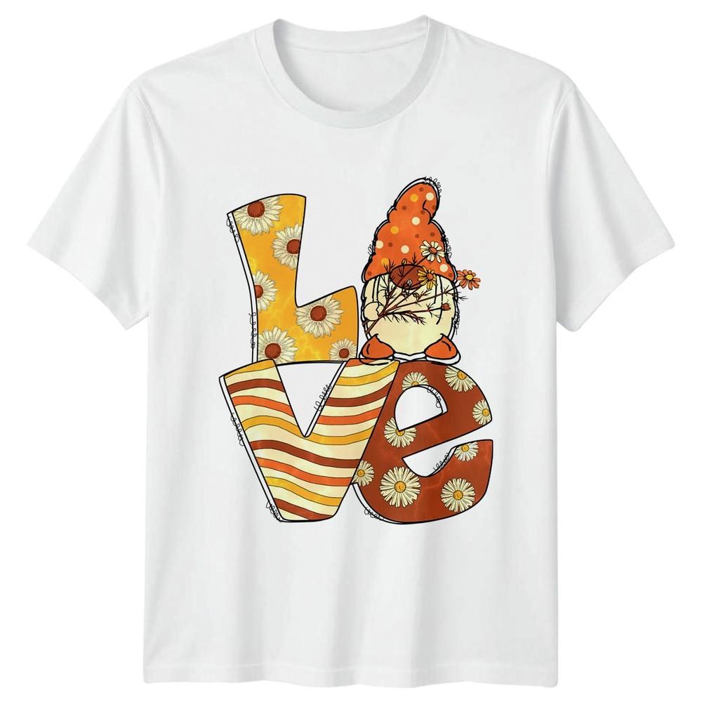 Love Unisexs TShirt Flower Gnome Gardening Mothers Day Gift For Her S