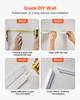 Wall Molding 12 Pack, 51 X 51 Cm Wainscoting Panels Kit, Lightweight Paintable Polystyrene, Easy To Install, Waterproof Accent Wall Trim for Interior