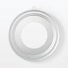 MUJI Aluminum Steamer Compatible with Diameter Frying 84376535 Stand/Support, 20-24cm Pans,