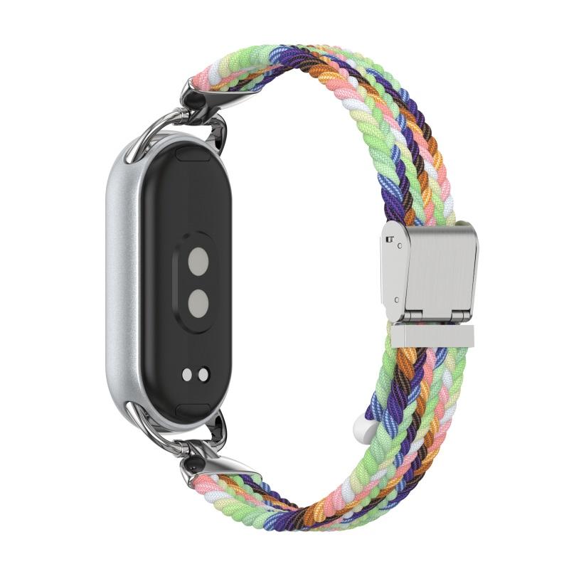 Νάιλον Λουράκι για Xiaomi Mi Band 10/9/8 Υψηλής Ποιότητας Αναπνεύσιμο Αθλητικό Βραχιόλι Αξεσουάρ για Mi Band 10 NFC Αντικατάσταση Λουριού Ρολογιού