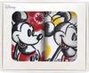 Marushin Towel Gift Disney Mickey Mouse Mini Towels Dreamy Heart and Flower Design Set (2 Pieces), (Product Code 2275011100)