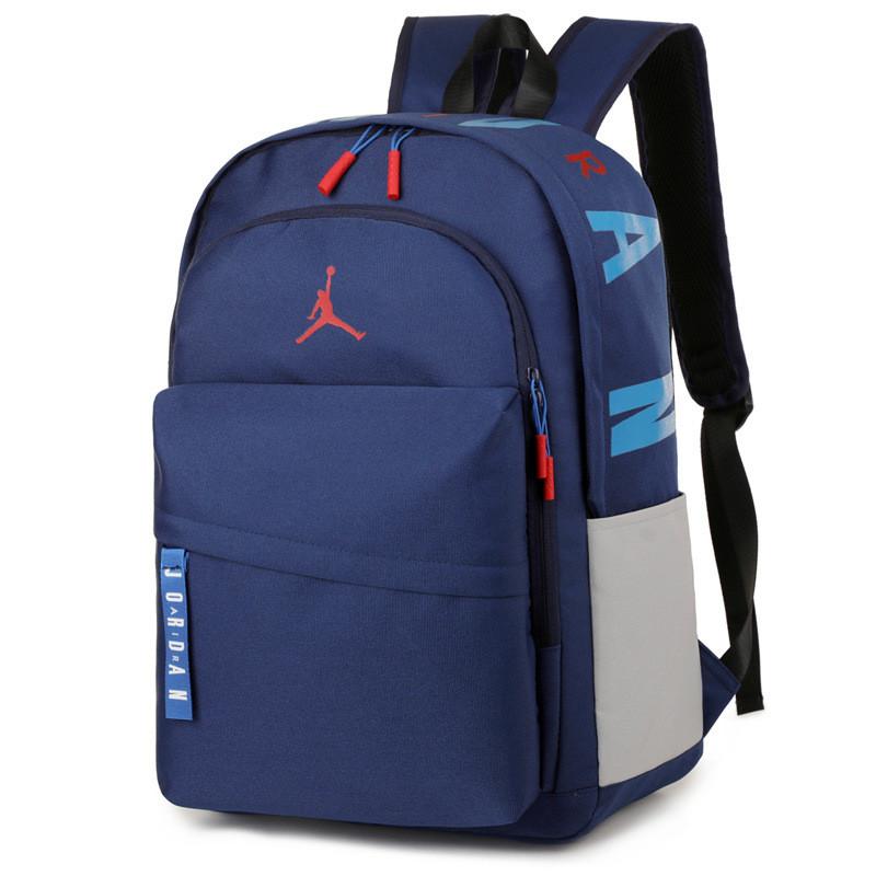 Solid Color Air Pattern Student Backpack Curved Straps Schoolbag Gift