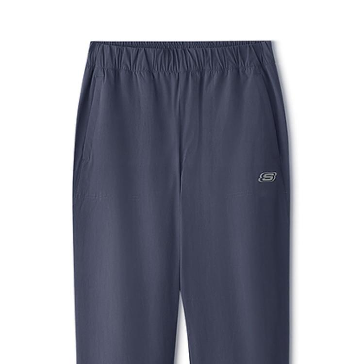 Skechers Colorful Casual Series Comfortable Versatile Fashion Soft Casual Pants Men Bottoms Odyssey-Gray L125M083-026R