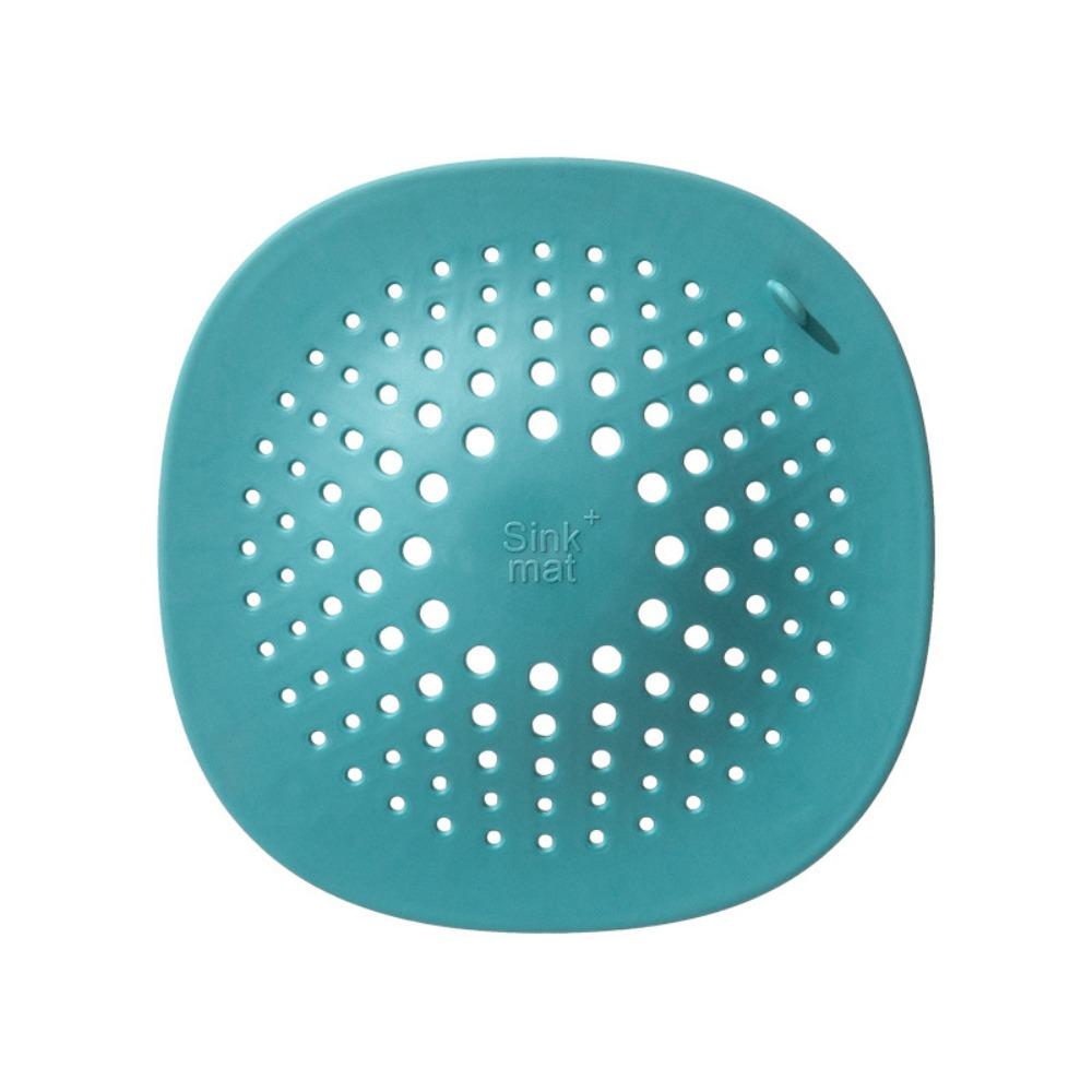 TPR Shower Drain Cover Non Slip Hair Drain Catcher Durable Sink Floor Drain  for Bathroom Kitchen