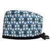 Turban Scrub Caps for Beauty Salon Comfortable Doctor Nurse Surgeon Hat for Hospital Staff Printed Working Hat for Bakery