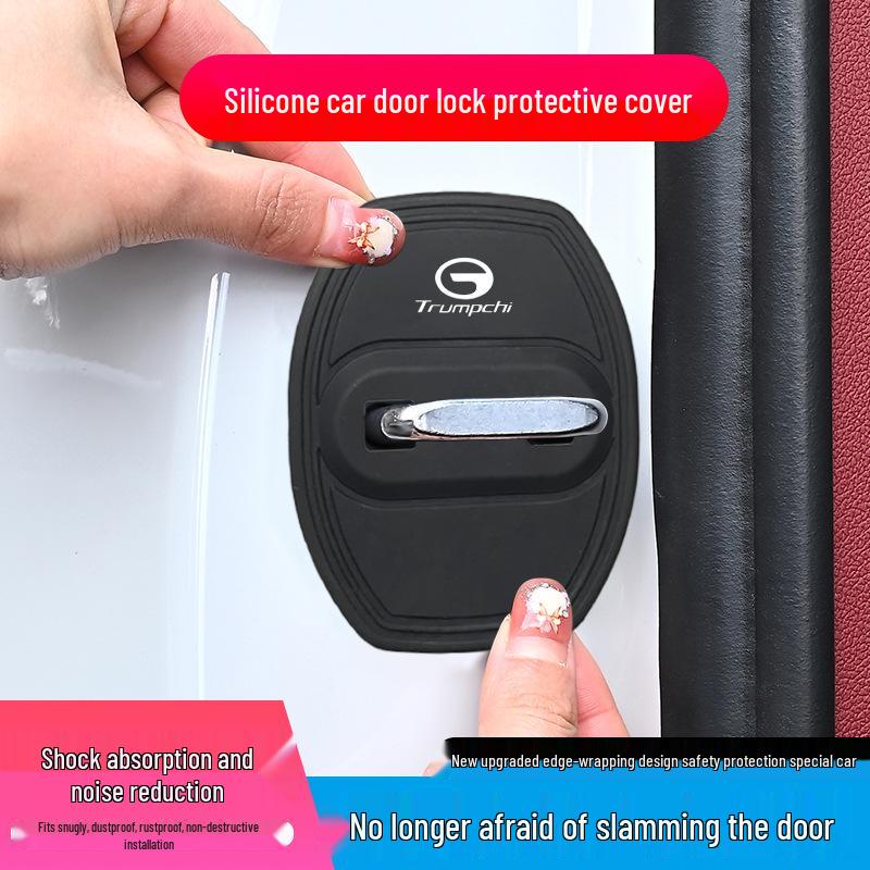 GAC GS3 Silikon Auto Türschloss Abdeckung: Geräuschreduzierung, Stoßdämpfend, Rostbeständig, Dekorativer Schutz
