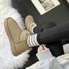 Thick-soled Fleece Snow Boots for Women, New Short Cotton Boots, Anti-slip Cotton Shoes
