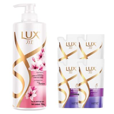 Lux Peach Blossom Nourishing & Softening Shampoo Set