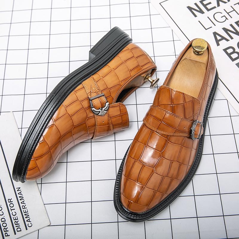 

Модные дизайнерские туфли из натуральной коровьей кожи класса люкс для мужчин, повседневные черные туфли для вождения, мужские мокасины, итальянские свадебные офисные туфли 6