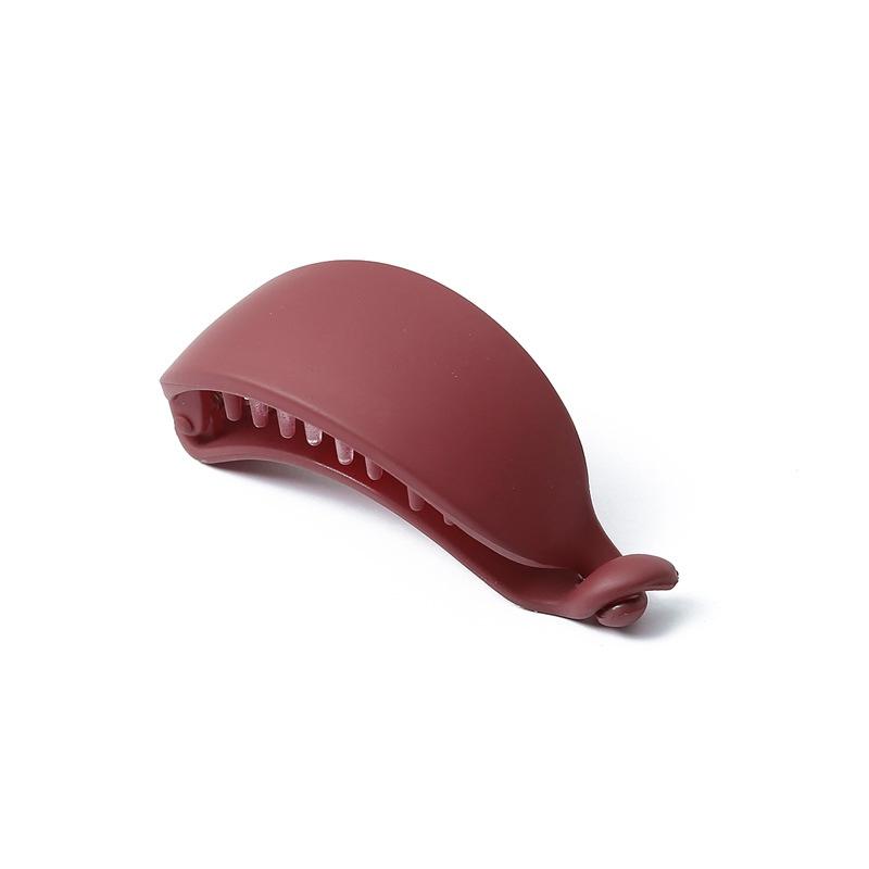 New Cute Candy Colors Banana Shape Hair Claws Women Girls Sweet Hair Clips Ponytail Holder Hairpins Fashion Hair