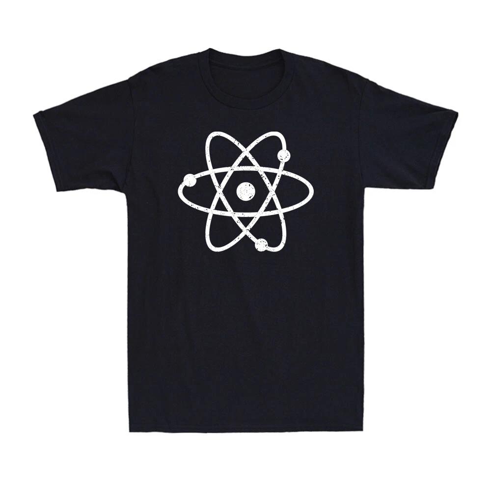 Science Mens T Shirt Atom Geek Nerd Gift Novelty Men's Short Sleeve T-Shirt