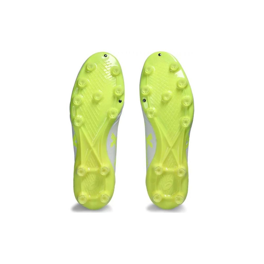 Asics Ds Light X-Fly 5 Hg Soccer Shoes Men Soccer Shoes White Yellow 1101A047-101