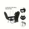 Storage Toilet Paper Holder Wall Decoration Towel Roll Shelf Black Kitchen Paper Shelf  Household