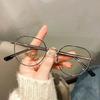 Anti Blue Light Metal Polygons Myopia Glasses Women Men Computer Myopic Optical Eyeglasses Unisex  De Grau Femininos